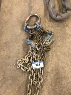 13' 3" -1/2" Lifting Chains, 26,000lb. Capacity, 2 Legs **LOCATED IN EDMONTON** 