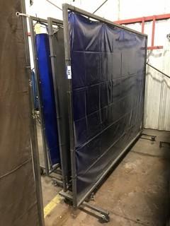 Lot of (4) Asst. Welding Screens **LOCATED IN EDMONTON** 