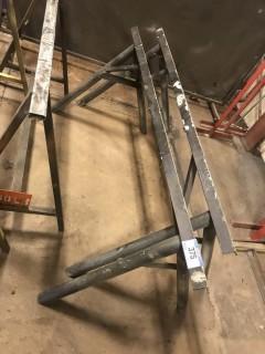 Lot of (2) Asst. Steel Shop Built Stands **LOCATED IN EDMONTON** 