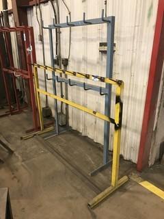 Lot of (2) Asst. Steel Shop Built Rigging Stands **LOCATED IN EDMONTON** 