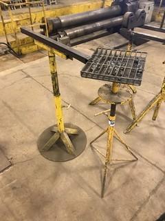 Lot of (2) Asst. Pipe Stands **LOCATED IN EDMONTON** 