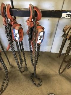 ProRig 1-1/2 TON Chain Hoist **LOCATED IN EDMONTON** 