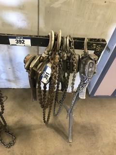 Lot of (3) Asst. Chain Hoists **LOCATED IN EDMONTON** 