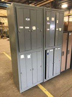 Lot of (2) 2-Door Locker Bays **LOCATED IN EDMONTON** 