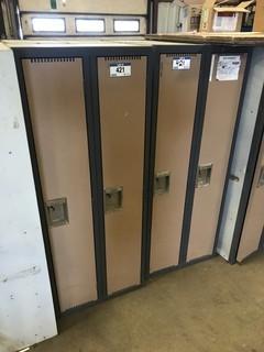 Lot of (2) 2-Door Locker Bays **LOCATED IN EDMONTON** 