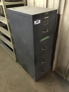 Lot of (2) Vertical Filing Cabinets **LOCATED IN EDMONTON** 