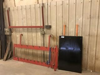 Lot of Asst. Hanging Steel Shadow Board and Steel Hooks **LOCATED IN EDMONTON** 