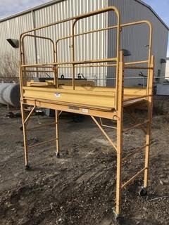 Louisville ST0606A Mobile Scaffolding Platform, 1,000lb. Capacity **LOCATED IN EDMONTON** 