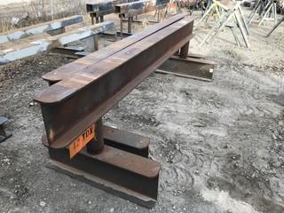Lot of (2) Steel Shop Built Stands **LOCATED IN EDMONTON** 
