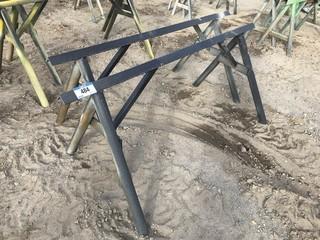 Lot of (2) Steel Shop Built Stands **LOCATED IN EDMONTON** 