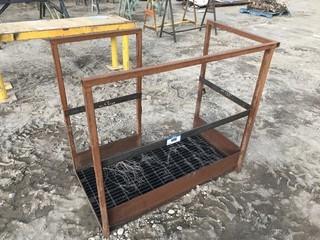 4' X 2' Steel Platform w/ Railings **LOCATED IN EDMONTON** 