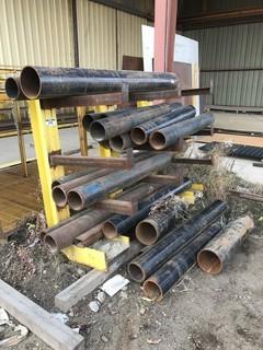 Cantilever Racking w/ Contents Including Asst. Pipe **LOCATED IN EDMONTON** 