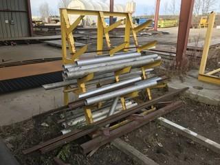 Cantilever Racking w/ Contents Including Asst. Pipe **LOCATED IN EDMONTON** 