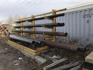 Single Sided Cantilever Racking ***CONTENTS NOT INCLUDED*** **LOCATED IN EDMONTON** 