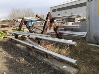 Double Sided Cantilever Racking Including Aluminum and Stainless Steel Pipe **LOCATED IN EDMONTON** 