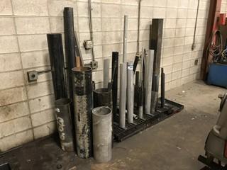 Lot of Asst. Pipe and Pipe Stand **LOCATED IN EDMONTON** 