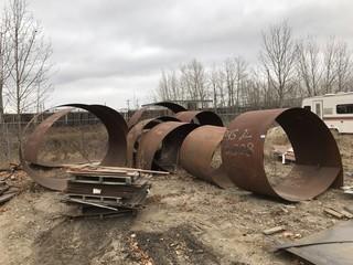 Lot of Approx. (10) Asst. Pieces of Rolled Steel **LOCATED IN EDMONTON** 