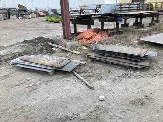 Lot of (2) Pallets of Asst. Plate Steel **LOCATED IN EDMONTON** 