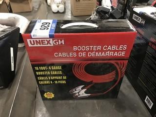 UNEX 16' 4Ga. Booster Cables **LOCATED IN EDMONTON** 