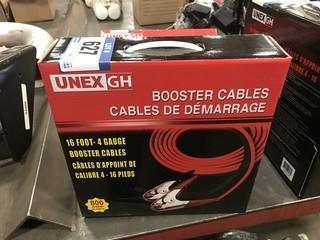 UNEX 16' 4Ga. Booster Cables **LOCATED IN EDMONTON** 