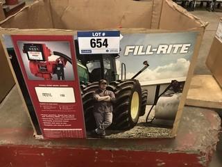 Fill-Rite 115V 20GPM Fuel Pump w/ Fill-Rite 800C Meter **LOCATED IN EDMONTON** 