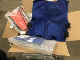 Lot of Asst. Cooling Vests, Miller Cover, etc. **LOCATED IN EDMONTON** 