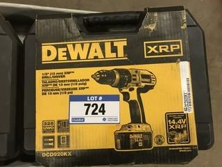 DeWalt 1/2" XRP 14.4V Cordless Drill w/ (2) Batteries and Charger **LOCATED IN EDMONTON** 