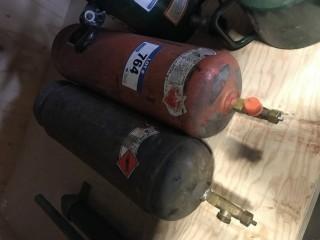 Lot of (2) Oxy/Acetylene Cylinders **LOCATED IN EDMONTON** 