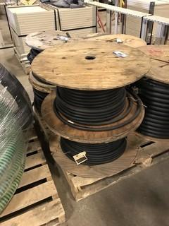 Lot of (2) Spools of Asst. Rubber Hose **LOCATED IN EDMONTON** 