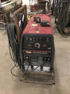 Lincoln Electric Ranger 305G Gas Welder w/ Cords, Hoses, etc. **LOCATED IN EDMONTON** 