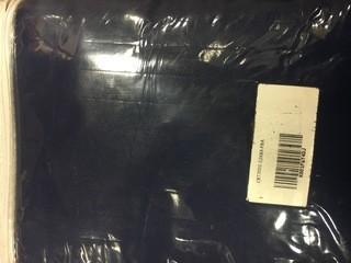 Ottomanson Blackout Back Tab Curtain-52"x84"-Navy Blue