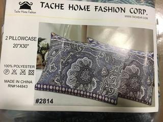 Tache Home Fashion Corp-2 Pillowcases-20"x30"- #2814