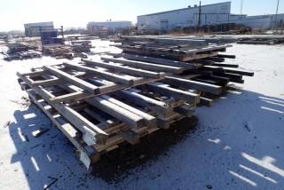 Lot of Approx. 60 Wooden 4"x4" Pallets and Asst. Dunnage in Yard **LOCATED IN INNISFAIL**