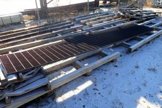 Lot of Steel Grating **LOCATED IN INNISFAIL**
