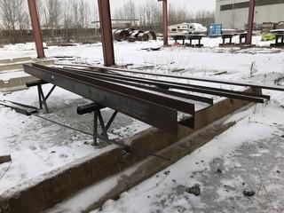 Lot of Asst. Steel including I-Beam, Channel Iron, Square Tubing, etc. **LOCATED IN EDMONTON** 