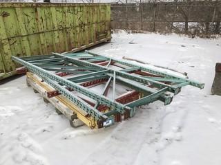 Lot of Asst. Pieces of Pallet Racking **LOCATED IN EDMONTON** 