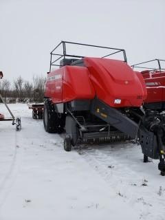 2015 Massey Ferguson Hesston 2290 4x4 Square Baler. 3 Bale Accumulator, Adjustable Bale Length and Tightness, 500 Bale Twine Capacity, Swath Roll Deflector, Lights, Ladder, Monitors and Controls- AT OFFICE, Harnesses, Knotter Blowers, Inoculate Tank. Showing 11,164 Bales. SN AGCM22900FHB05324. **WORK ORDERS AVAILABLE**