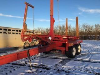 2011 Proag 16K Plus Tandem Axle Square Bale Runner. 8 Bale Capacity, 16' Deck, 500/45-22.5 Tires, Hydraulic Bale Pitch Arms, Hydraulic Lifting Deck, Off-Center Hitch Bale Pickup, Remote and Monitor-AT OFFICE, Quick Loading. SN K161105073.**WORK ORDERS AVAILABLE**