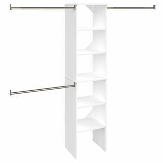 ClosetMaid-16" Wide Closet Organizer-Pure White