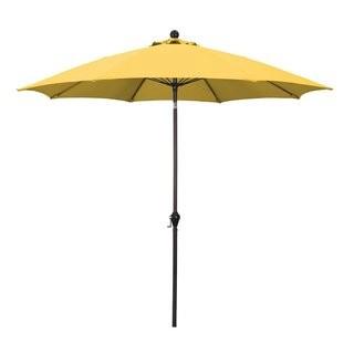 Willa Arlo Interiors 9' Market Umbrella (WLAO3655_24552077)-Polyester Yellow