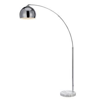 Vesanora-Arquer 66.93" Arched Floor Lamp-Chrome