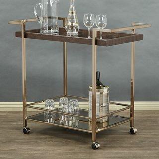 OSP Designs Isabella Wheeled Bar Cart