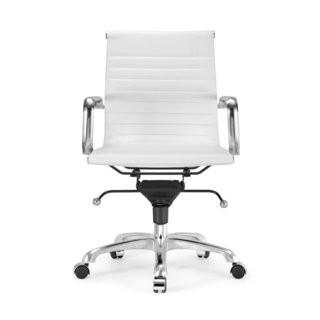 Orren Ellis Pollak Modern Classic Aluminum Office Chair (ORNE7503_24749843)-White