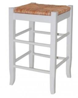 Boraam Square Rush Counter Stool - 24 in-White