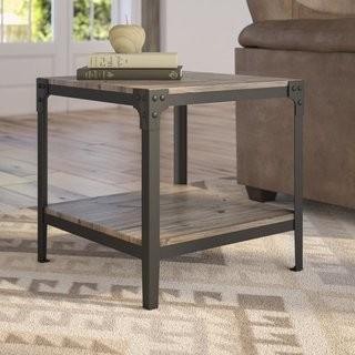 Greyleigh Cainsville End Table (GRYL6686_33436001)-2PC-Driftwood