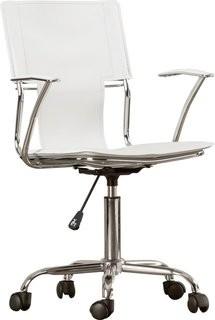 Lindbergh High-Back Desk Chair-White