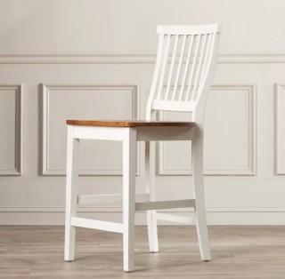 Loon Peak Parkerton 24" Bar Stool (LOON4808_17684834)-White