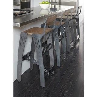 Pekota Bar Stool-38.5-Raw Steel