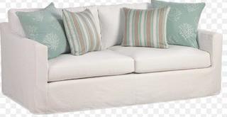 Four Seasons Furniture?Ryane Casual Sofa with Track Arms-Off White