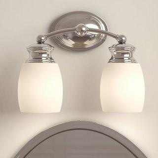 Bevins 2-Light Vanity Light-Polished Chrome